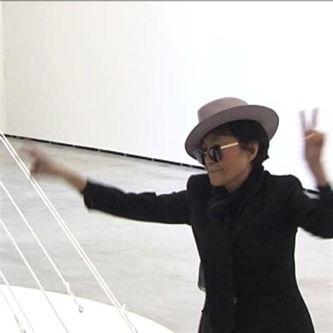 Yoko Ono en el Guggenheim de Bilbao